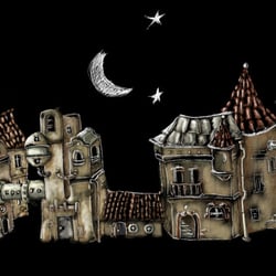 Digital Painting – Futuristische Stadt