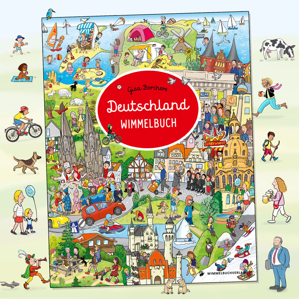 Titel Deutschland Wimmelbuch