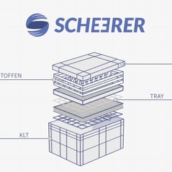Scheerer Logistic im Lineart-Stil