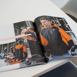 Editorial Design und Konzeption für KTM