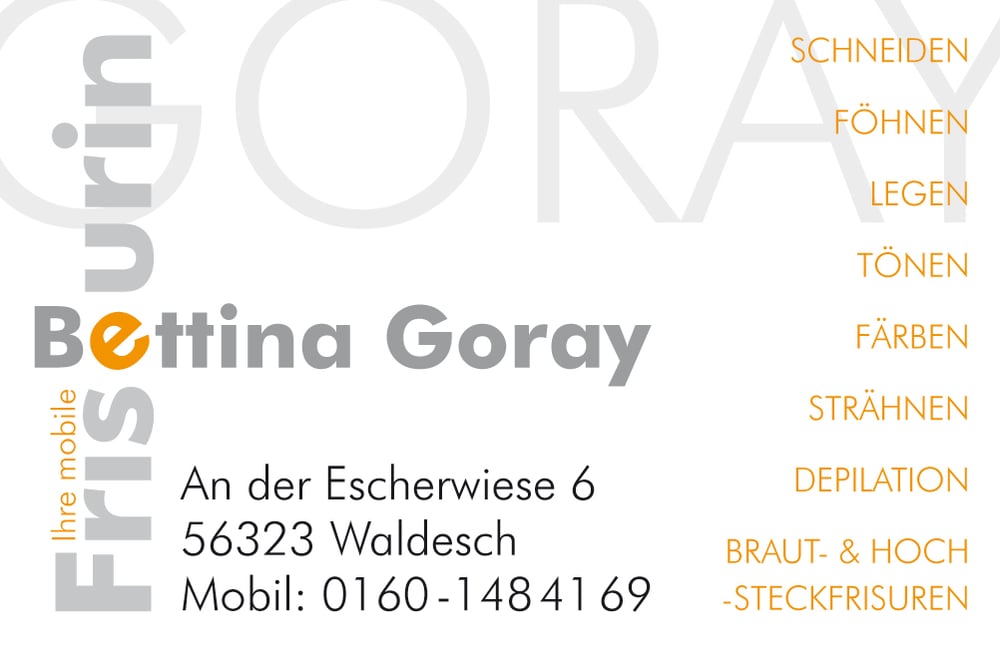 visitenkarte Goray A