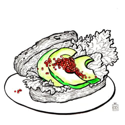 Avocado Sandwich