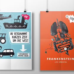 Poster für die Lauscherlounge