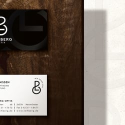 Umsetzung Leihberg Optik | Visitenkarten mit Lackveredelung