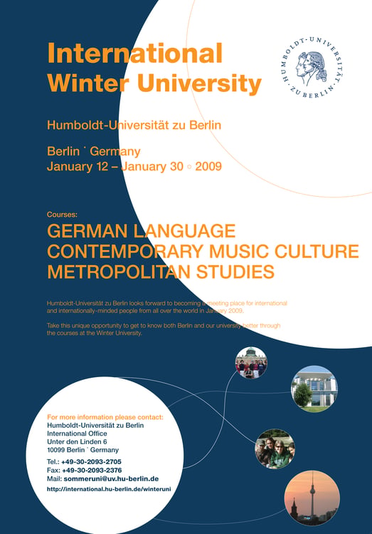 Plakat-Winteruniversität