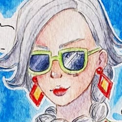 Aquarell und Fineliner