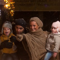 imageaufnahme für den ulmer weihnachtsmarkt