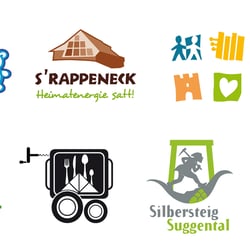 blatteins: Wortbildmarken, Signets, Logoentwiclung