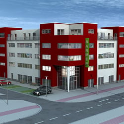 Rosenquartier mittig