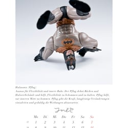 ♥ Yoga For Superheros ♥ Batman Kalender 2013