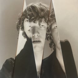 book of anxiety & wonder / paper collages
