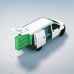 Mercedes Vans (3D Animation)