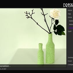 Strick Dekoration