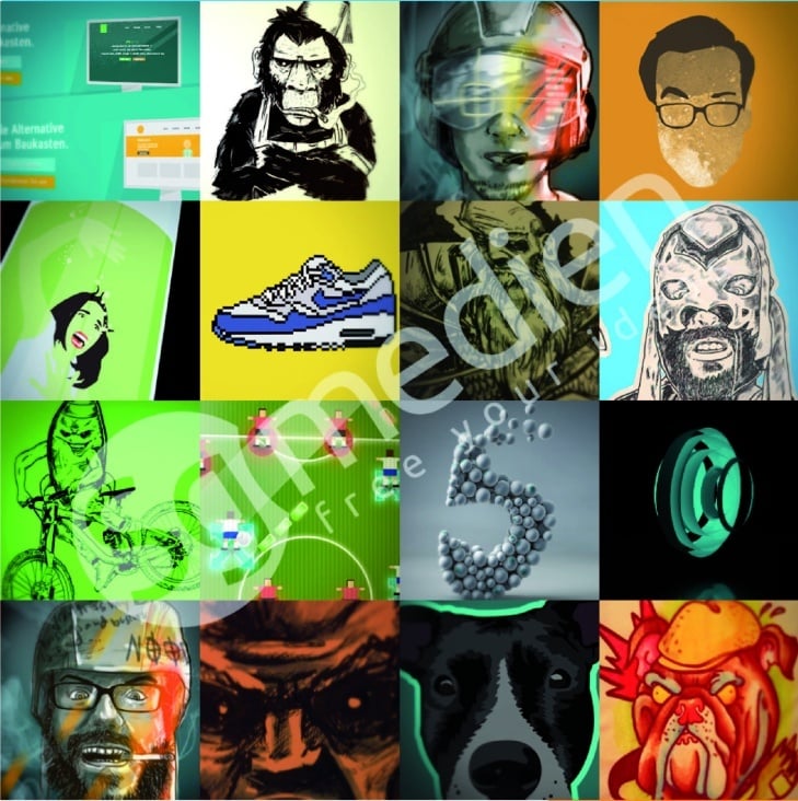 Referenzen illustrationen/Animationen
