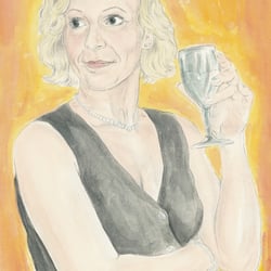 Bleistift / Aquarell