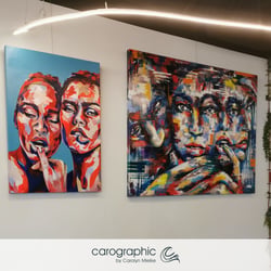 artworks #Carolyn_Mielke Malerei Kunst Portraits paintings