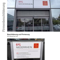 Firmenbeschilderung