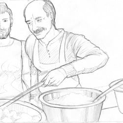 Storyboard Gestaltung gegen Terror