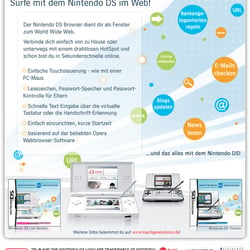 Nintendo DS Browser – Newsletter
