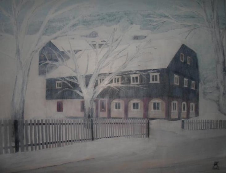 Winter in Obercunnersdorf