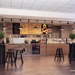 Immobilien-Visualisierung Kaffee