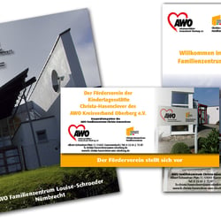 verschiedene Imageflyer