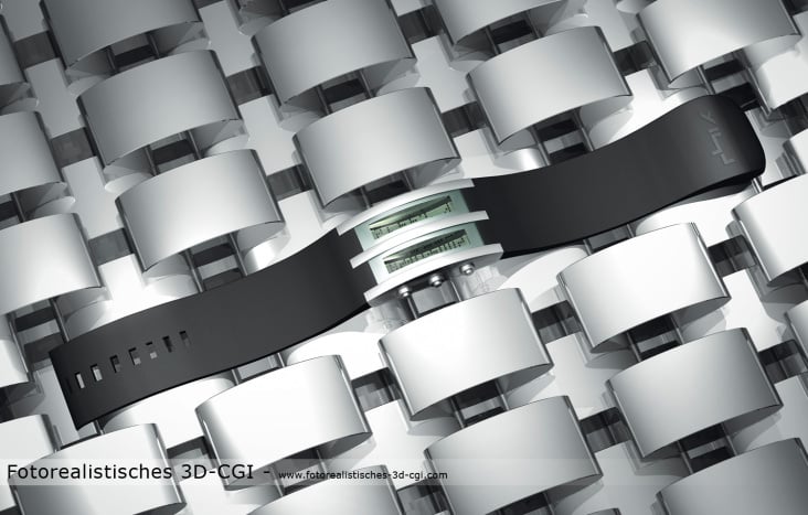 3D-CGI THIX Uhr