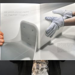 Innenseiten der Pfeiffer & Söhne Imagebroschüre 3