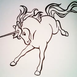 Laufendes Einhorn