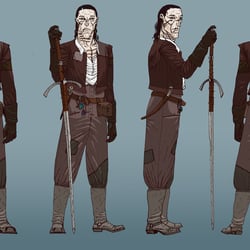 Wilhelm Character Turnaround Sheet