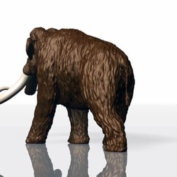 Das virtuelle 4-Meter-Mammut in 3D