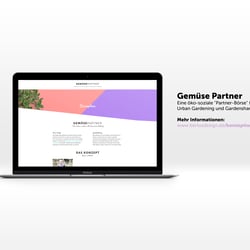 Gemüse Partner: Eine öko-soziale „Partner-Börse“ für  Urban Gardening und Gardensharing.
