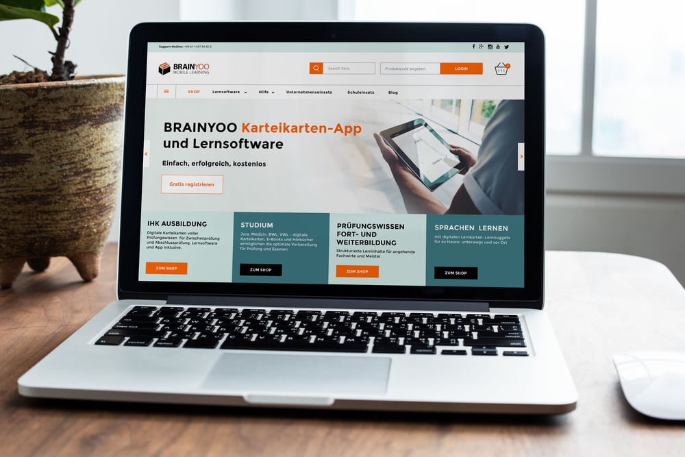 Landingpage Webdesign