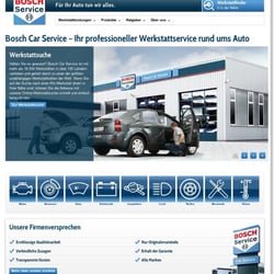 Bosch Car Service – Website