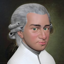 WIP Mozart Portrait nach Barbara Krafft  (1764–1825)