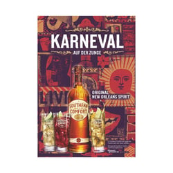 Southern Comfort Print „Karneval“