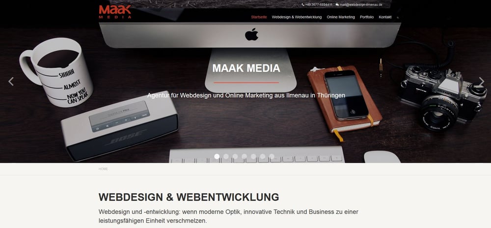 Webdesign Ilmenau