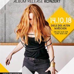 Plakat zum Konzert im Oktober 2018