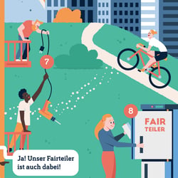 Detail Erklärbild „Klimaschutz im Alltag“