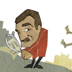 Artikel-Illustration fürs Magazin „India Deluxe“ (Nullnummer)