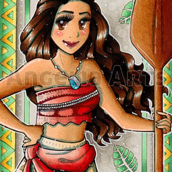 Moana, DIN A6