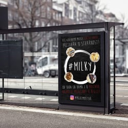 Milky billboards