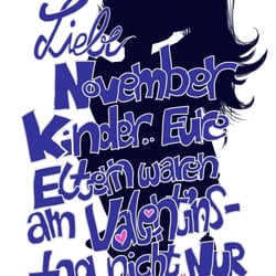 T-Shirt Design – Novemberkinder