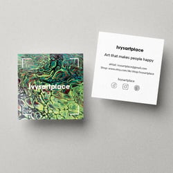 Passende Visitenkarte zum Bilderportfolio