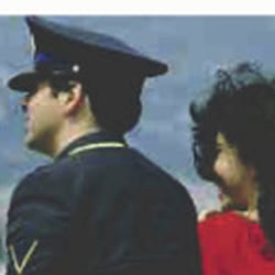 Einladungskarte „WHEN I WAS YOUNG; Italien 1978 – 1986“ (Vorder- und Rückseite)