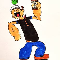 SKETCHTEMBER 21 – NR.8 -THEMA: POPEYE