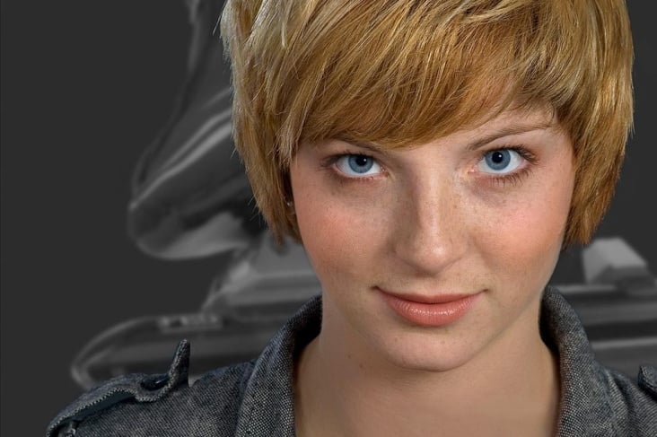 Eisschnellläuferin Monique Angermüller
