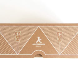 Packaging Design cardboard box with screenprint