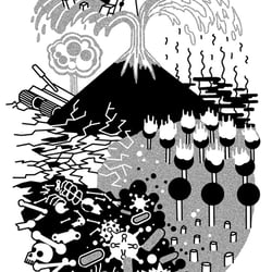 Illustrationen für Masterarbeit im Bereich Zukunftsforschung (digitale Illustration)