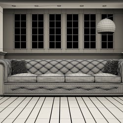 Chesterfield Couch | Wire
